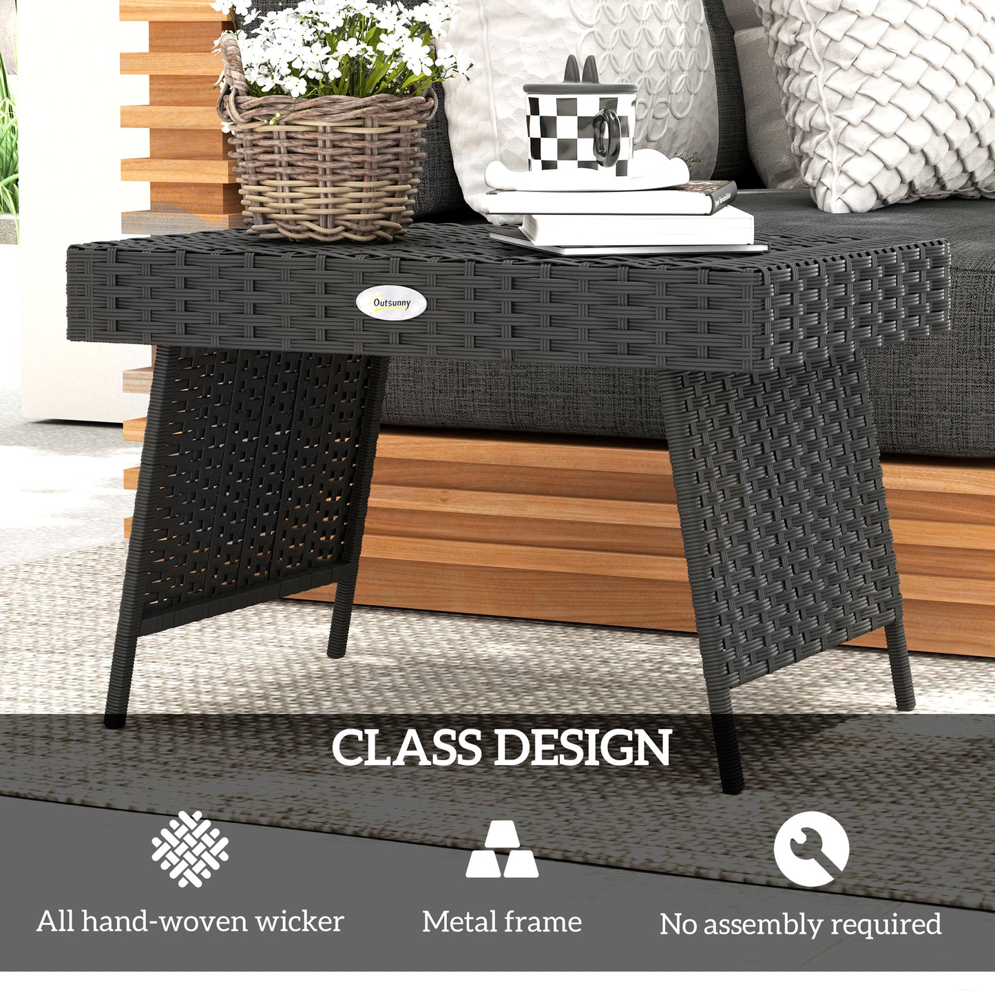 Foldable Outdoor Side Table