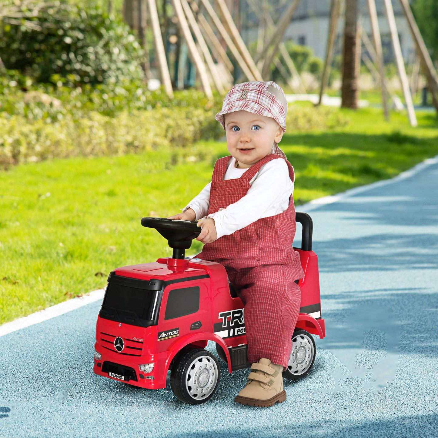 Compatible Kids Ride On Car Truck Mercedes Benz Licensed Toddler
