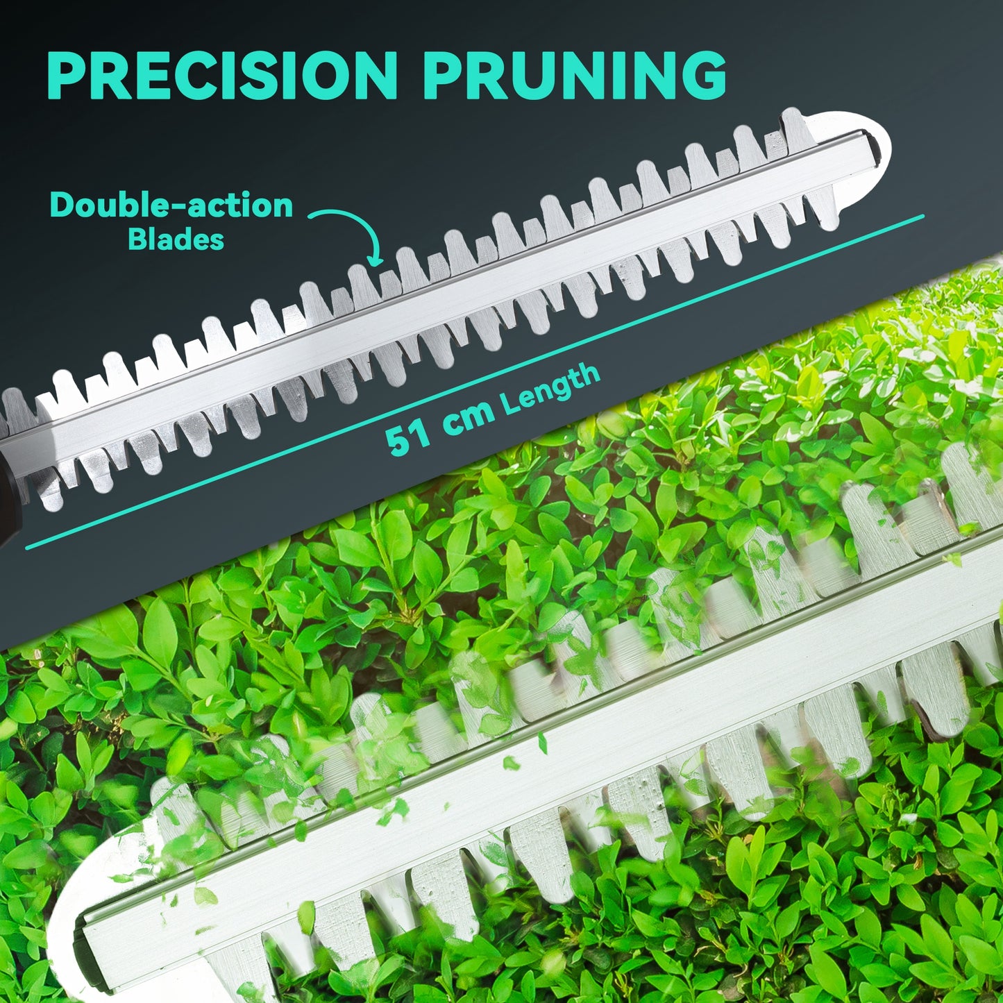 20" Cordless Hedge Trimmer