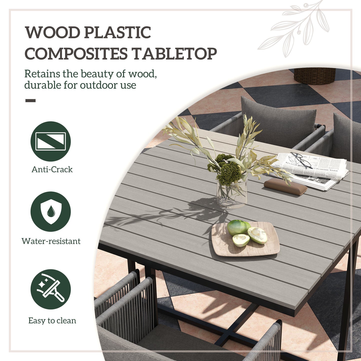 4 Seater Rattan Cube Garden Furniture Set