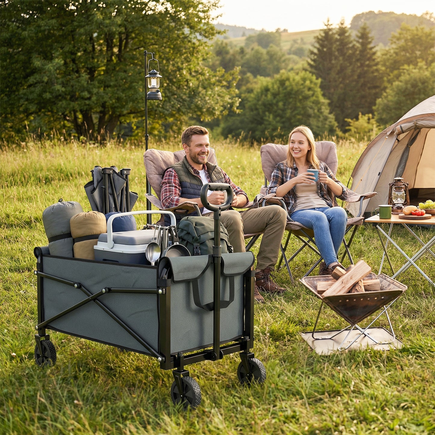 81L Festival Trolley on Wheels