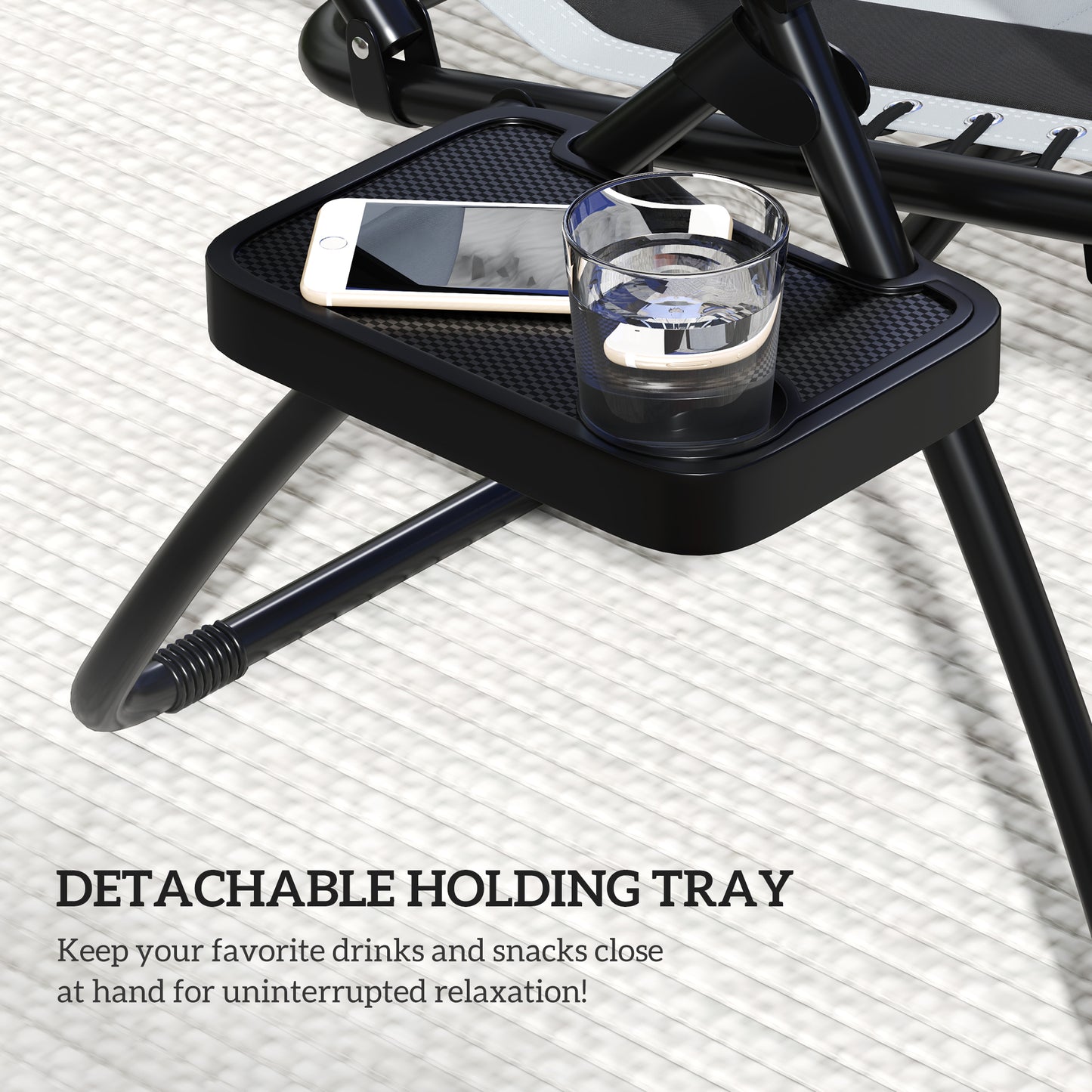 Zero Gravity Lounger Chair Set of 2