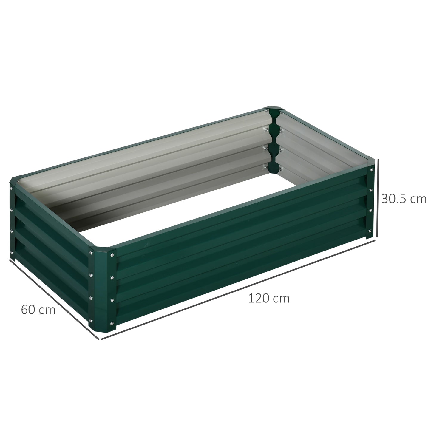 Set of 2 Raised Beds for Garden (1)