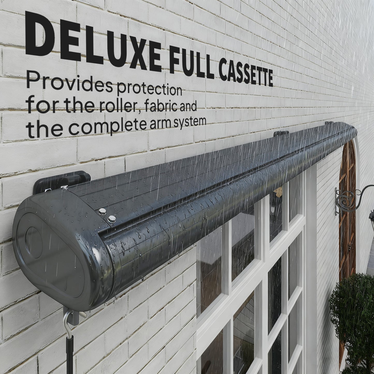 4 x 3(m) Full Cassette Electric Awning with Remote Controller