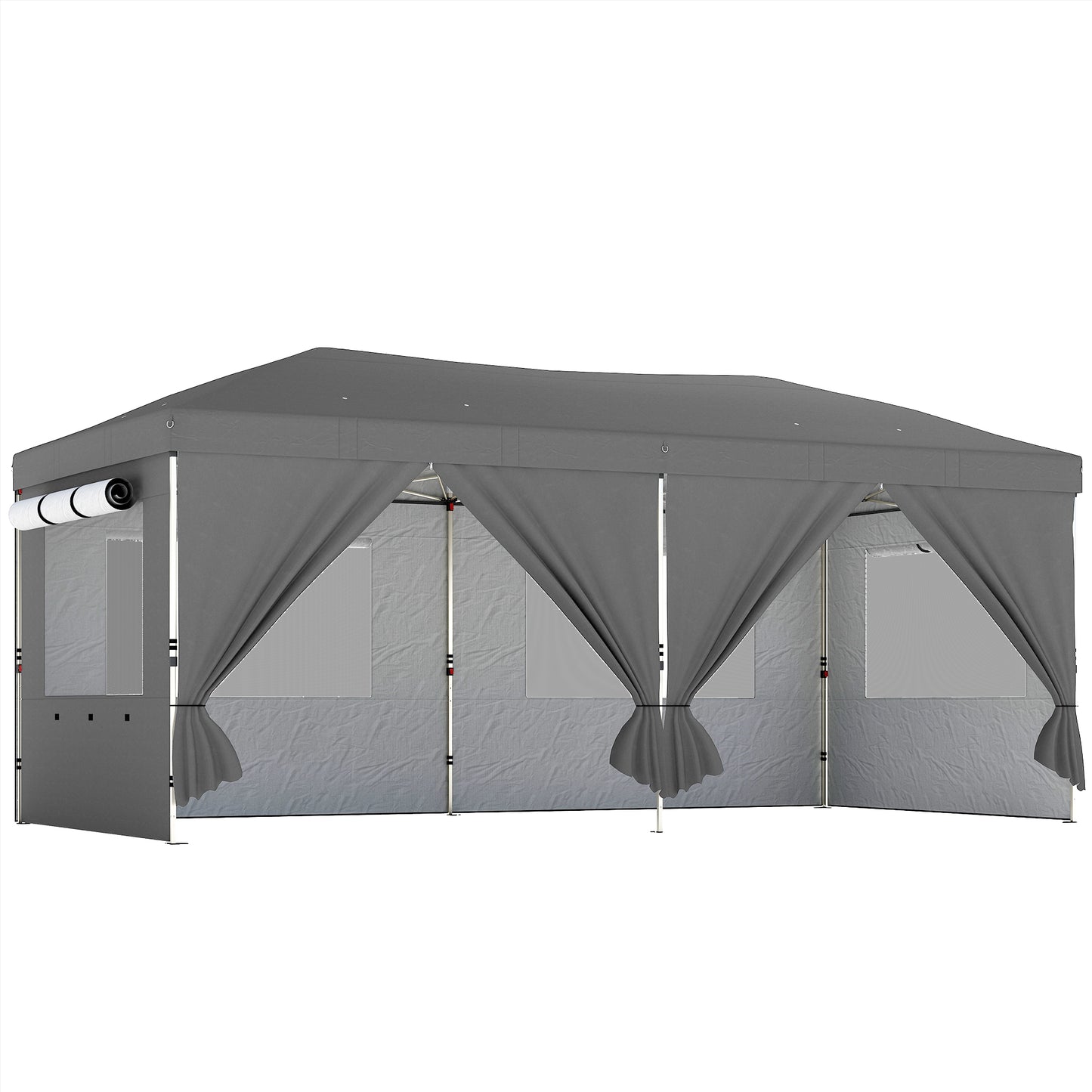 3 x 6 m Pop Up Canopy with UV50+ Protection Garden Gazebo