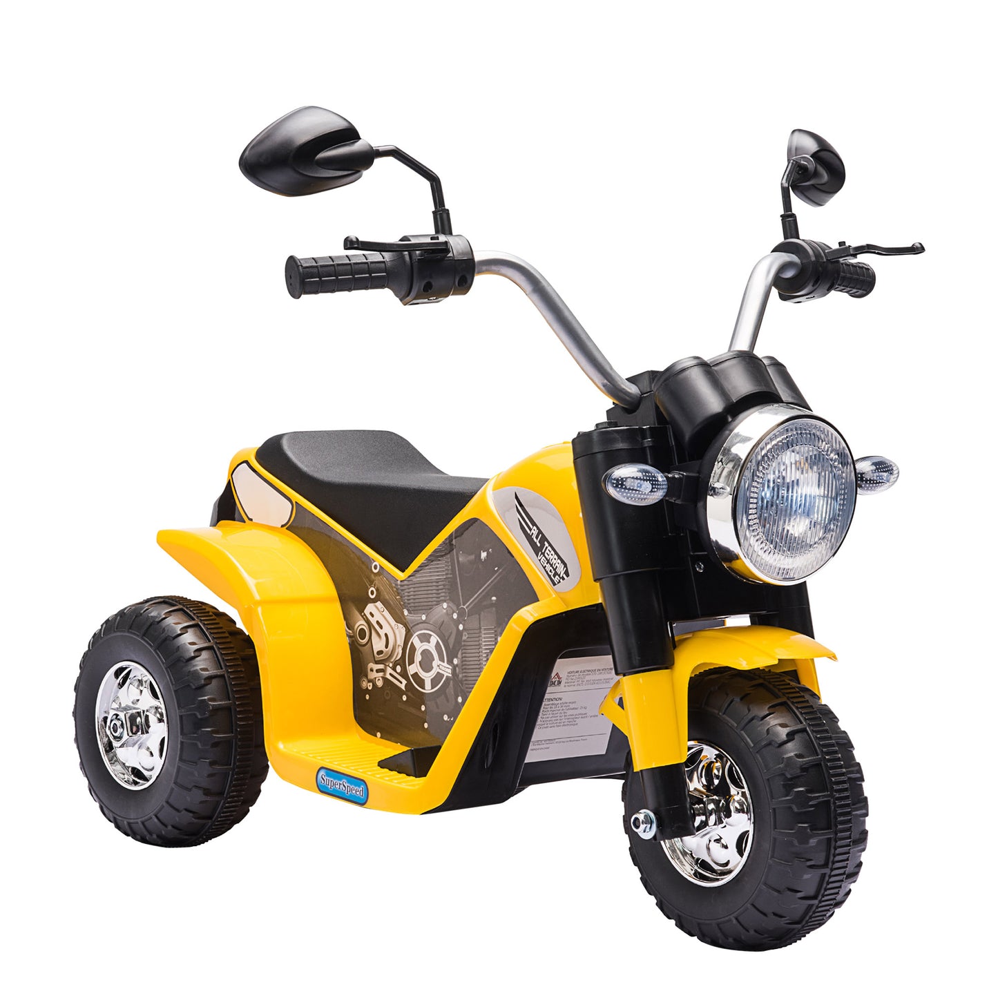 6V Kids Electric Motorbike 3 Wheels Ride On Toy