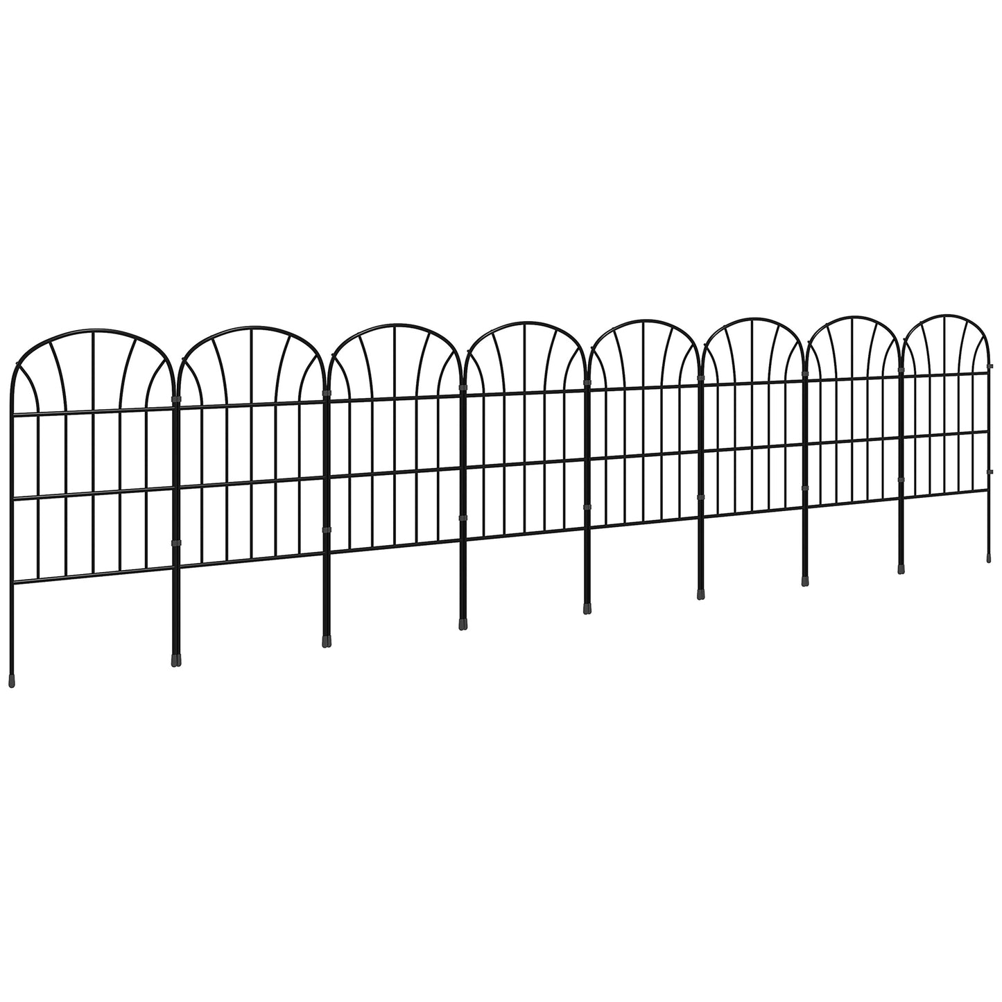 Metal Decorative Outdoor Picket Fence Panels