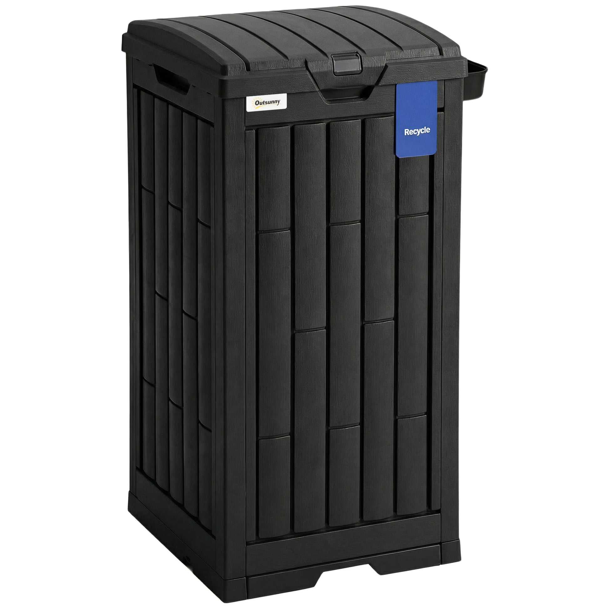 110 L Outdoor Bin with Dual Lid