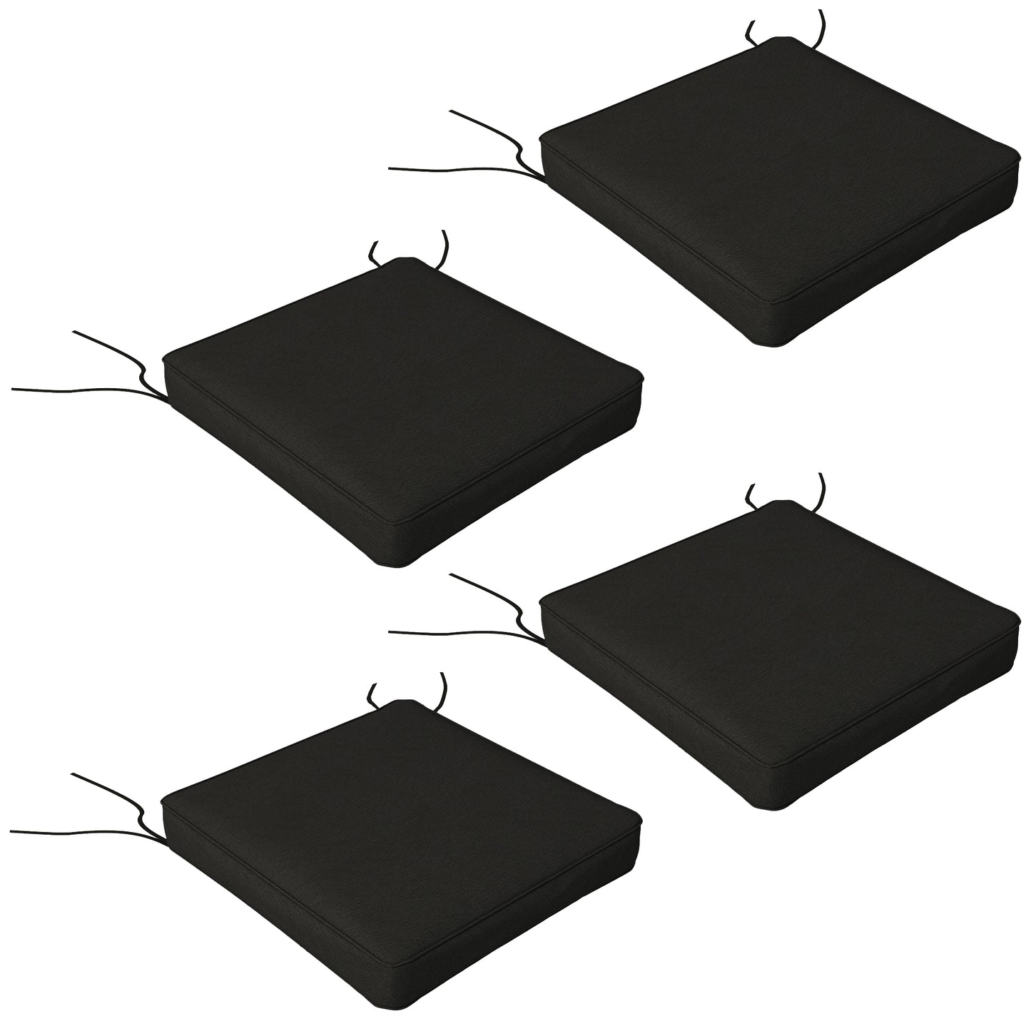 4-Piece Seat Cushions Pillow Replacement
