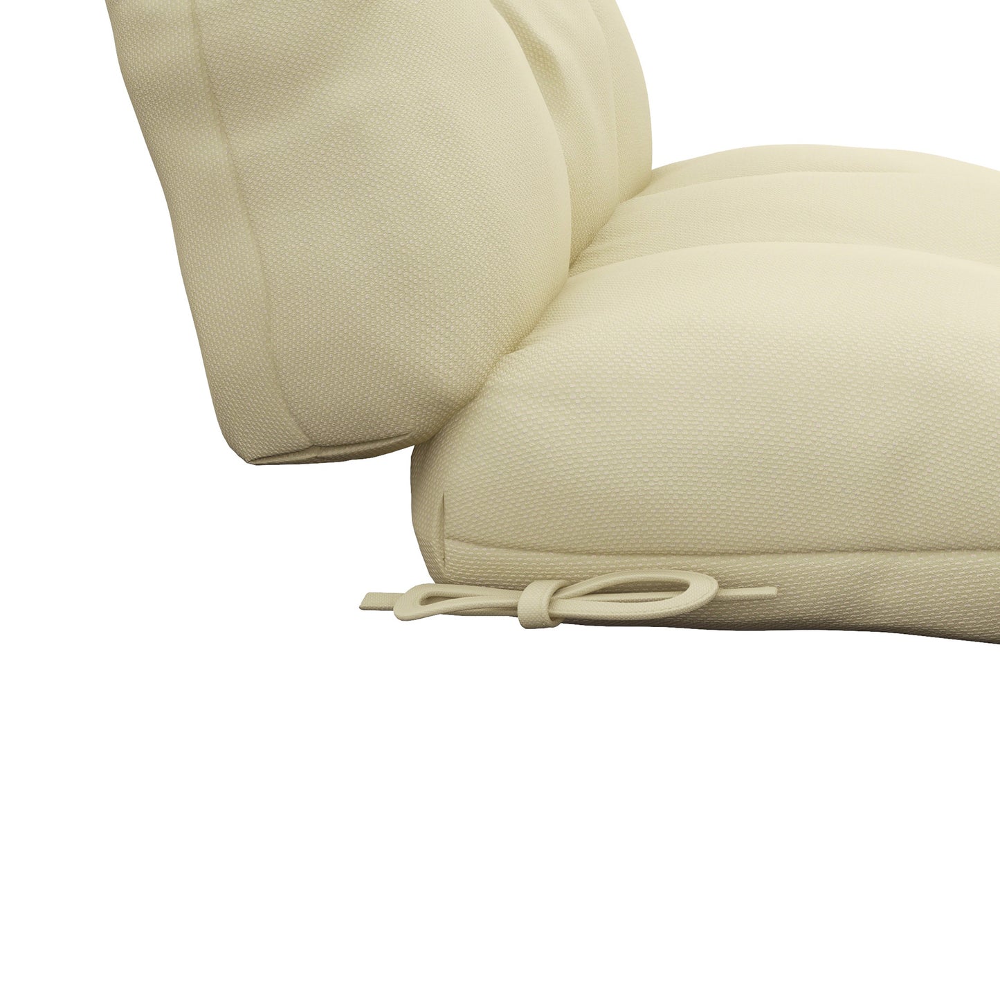 2-Piece Seat Cushion Replacement with Backrest (2)