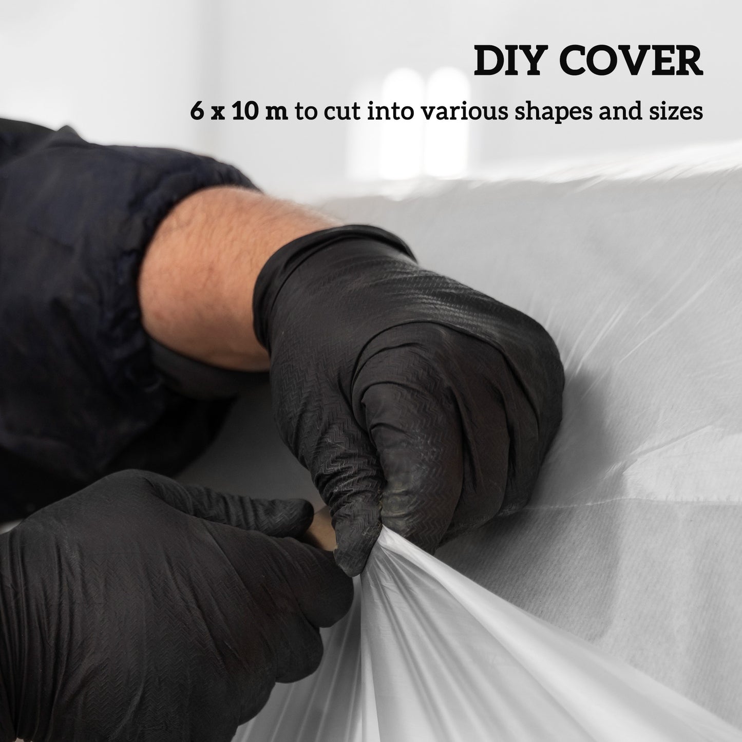 6 X 10m Heavy Duty (150um/6mil) Polypropylene Greenhouse Cover