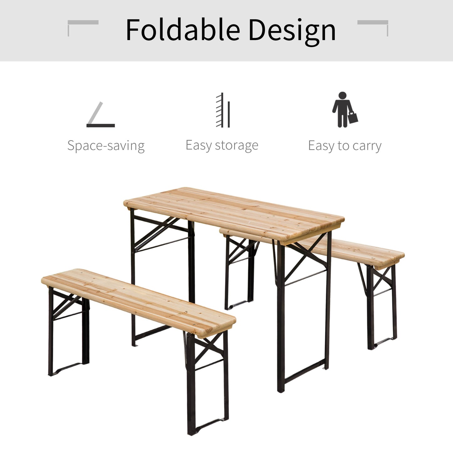 Portable Folding Camping Picnic Table