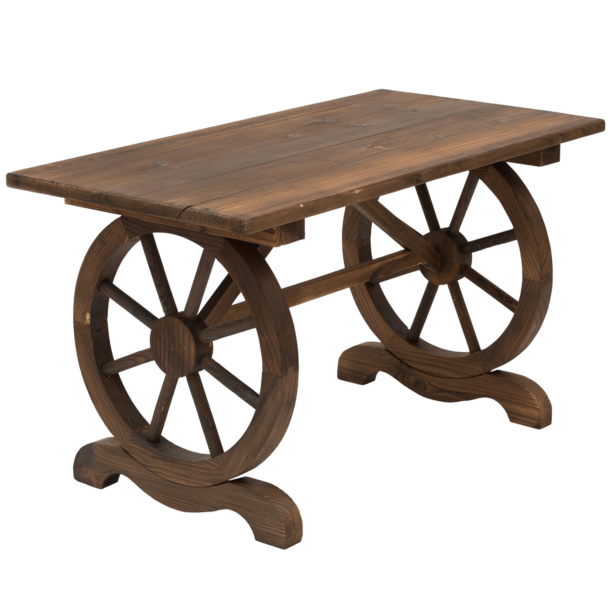 Wooden Garden Dining Table