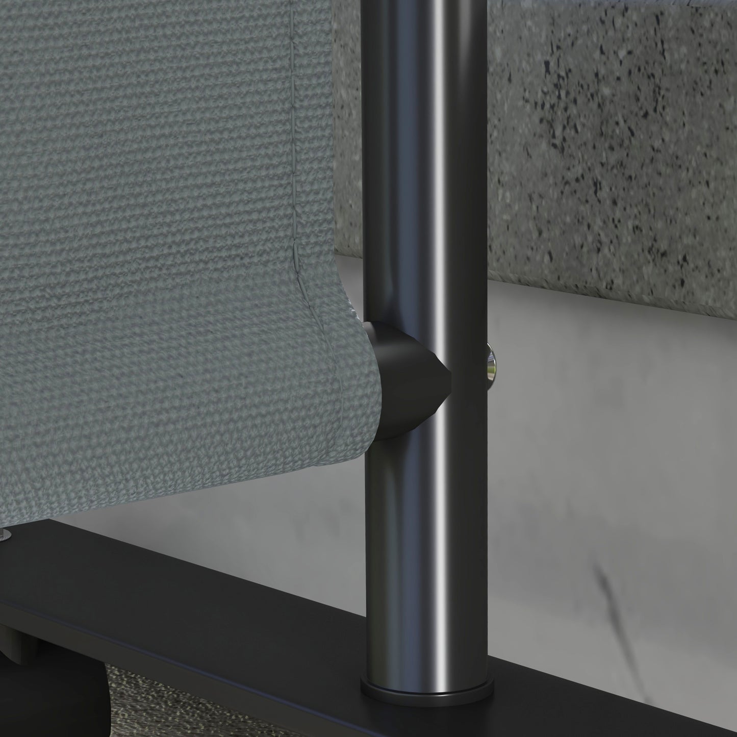 183 x 181cm Outdoor Privacy Screen, with Wheels