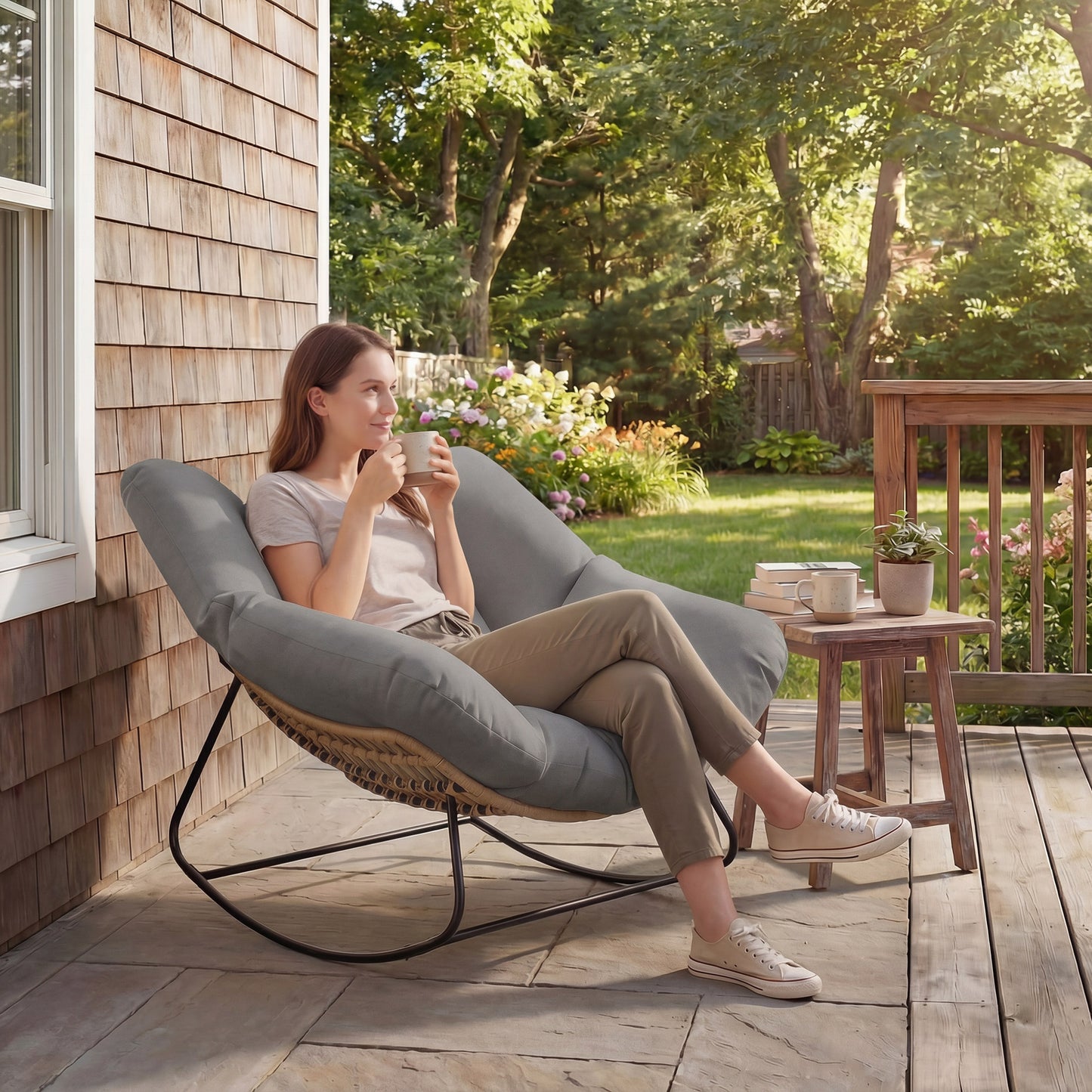 Indoor Outdoor Rocking Chair
