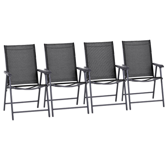 Folding Garden Chairs, Metal Frame Garden Chairs Outdoor Patio Park