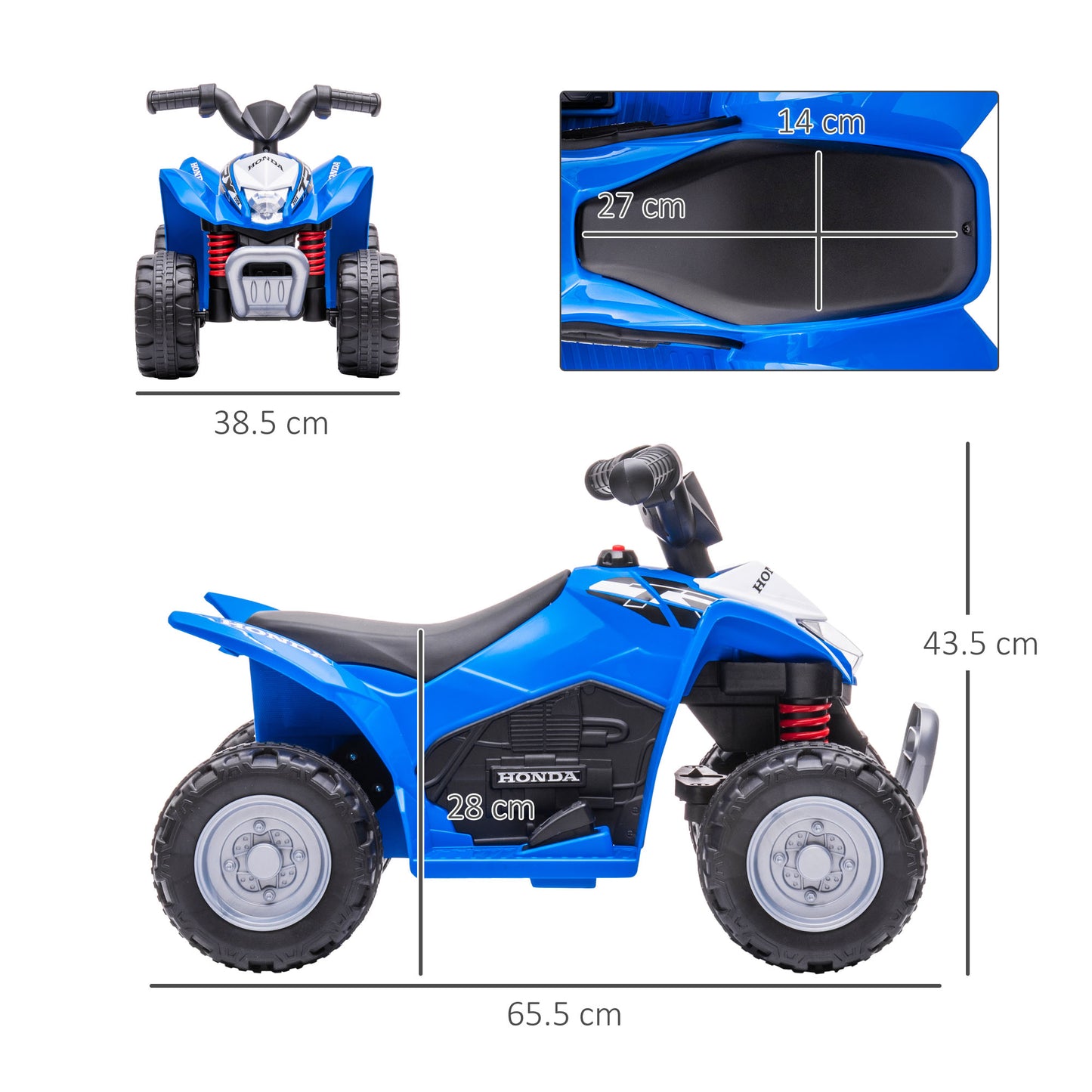 Honda Licensed Kids Electric Quad Bike