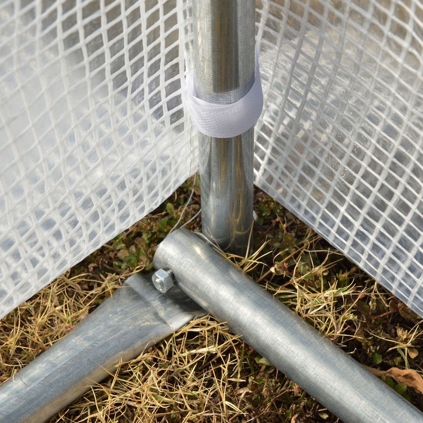 6 x 3 x 2 m Polytunnel Greenhouse with Roll-up Side Walls