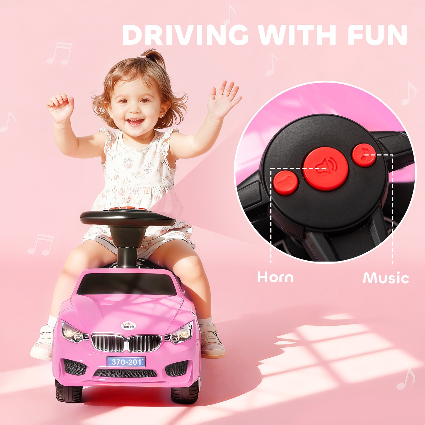 Ride on Car Baby Toddler Walker Foot to Floor Sliding Car Slider