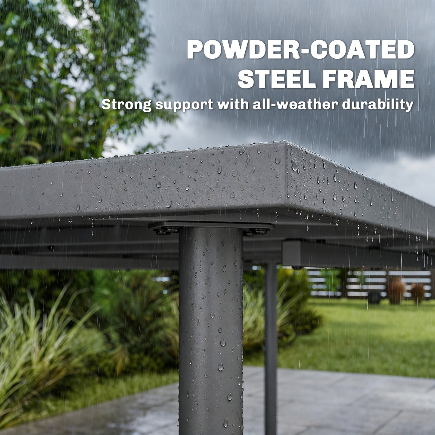 Garden Dining Table for 6 Person