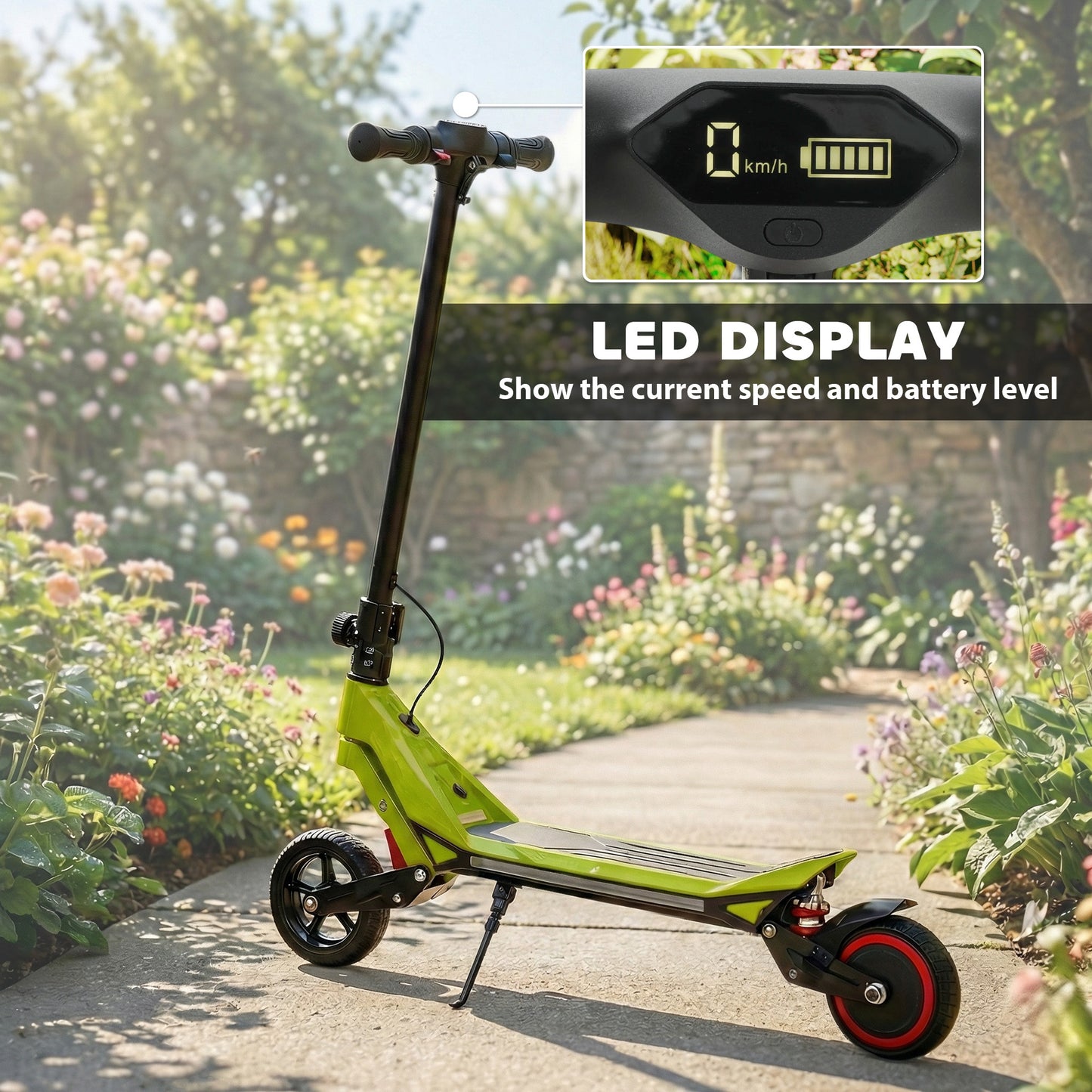 Electric Scooter for Kids, Foldable E Scooter for Age Age 6+