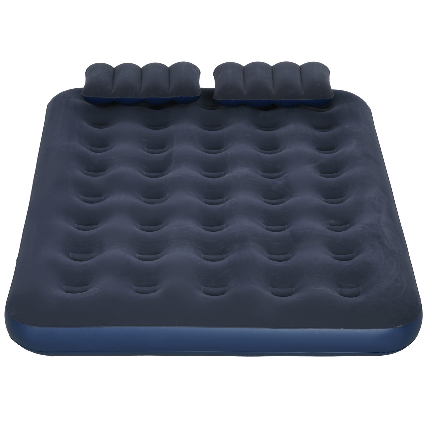 Inflatable King Size Air Bed, with Built-In Hand Pump
