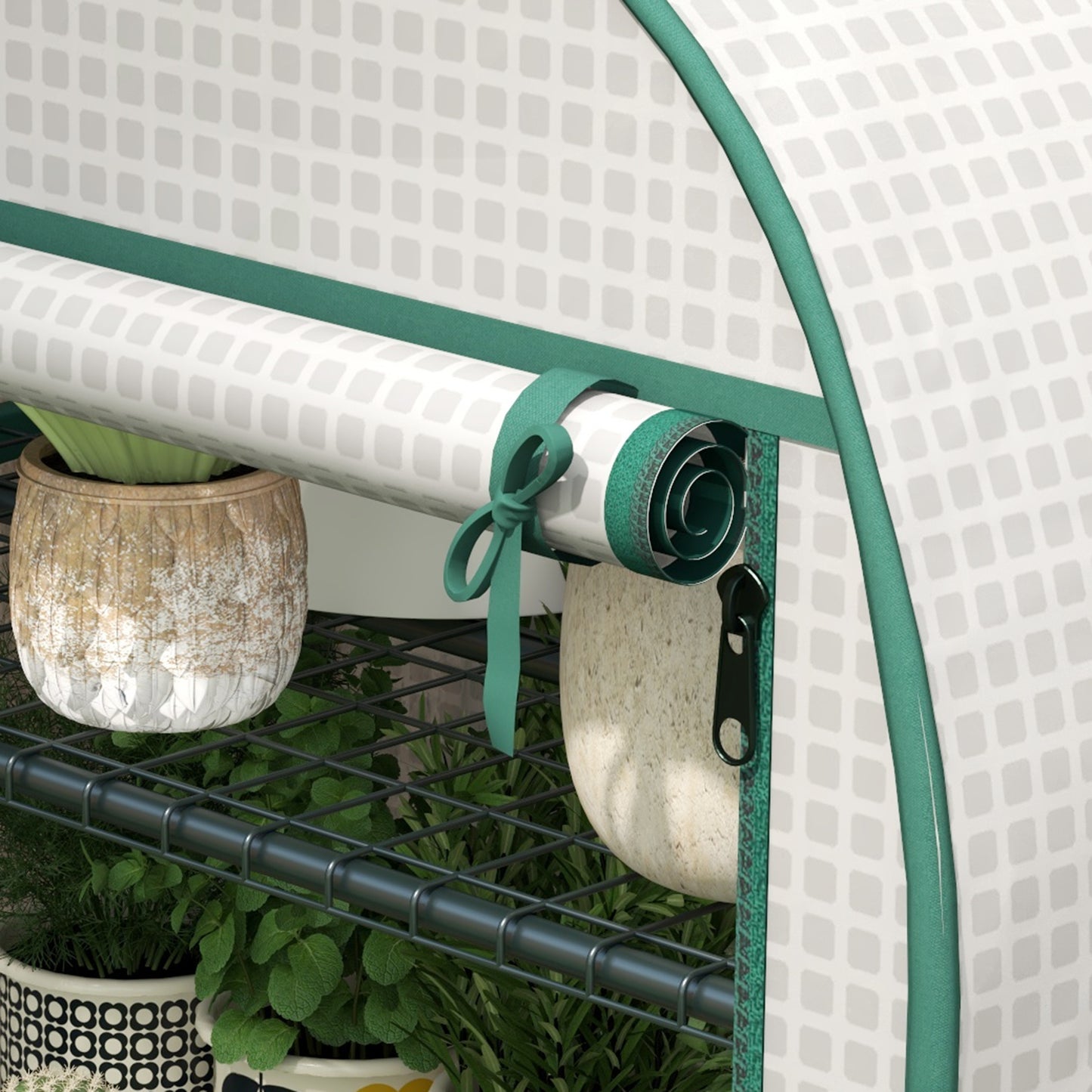 4 Tier Mini Greenhouse for Outdoor