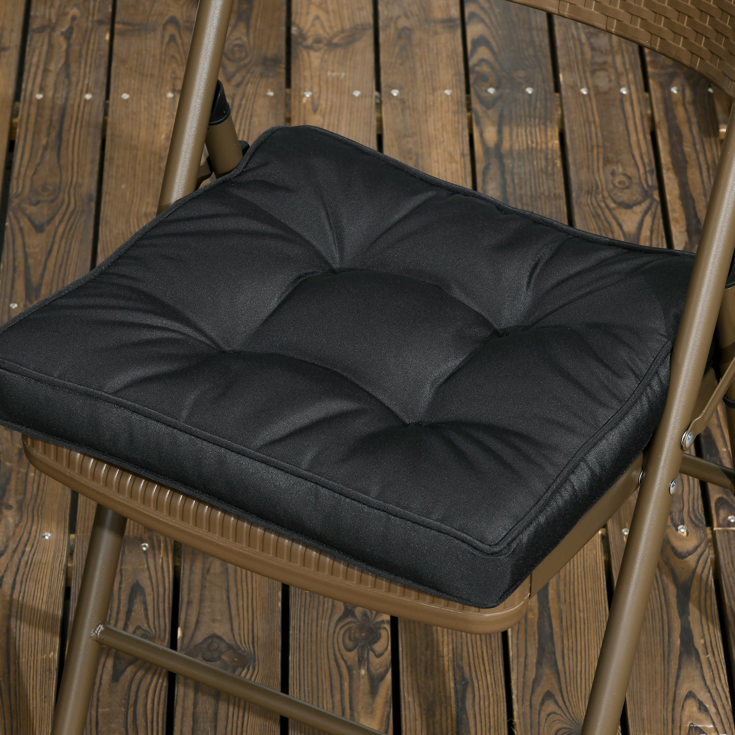 Garden Seat Cushion with Ties
