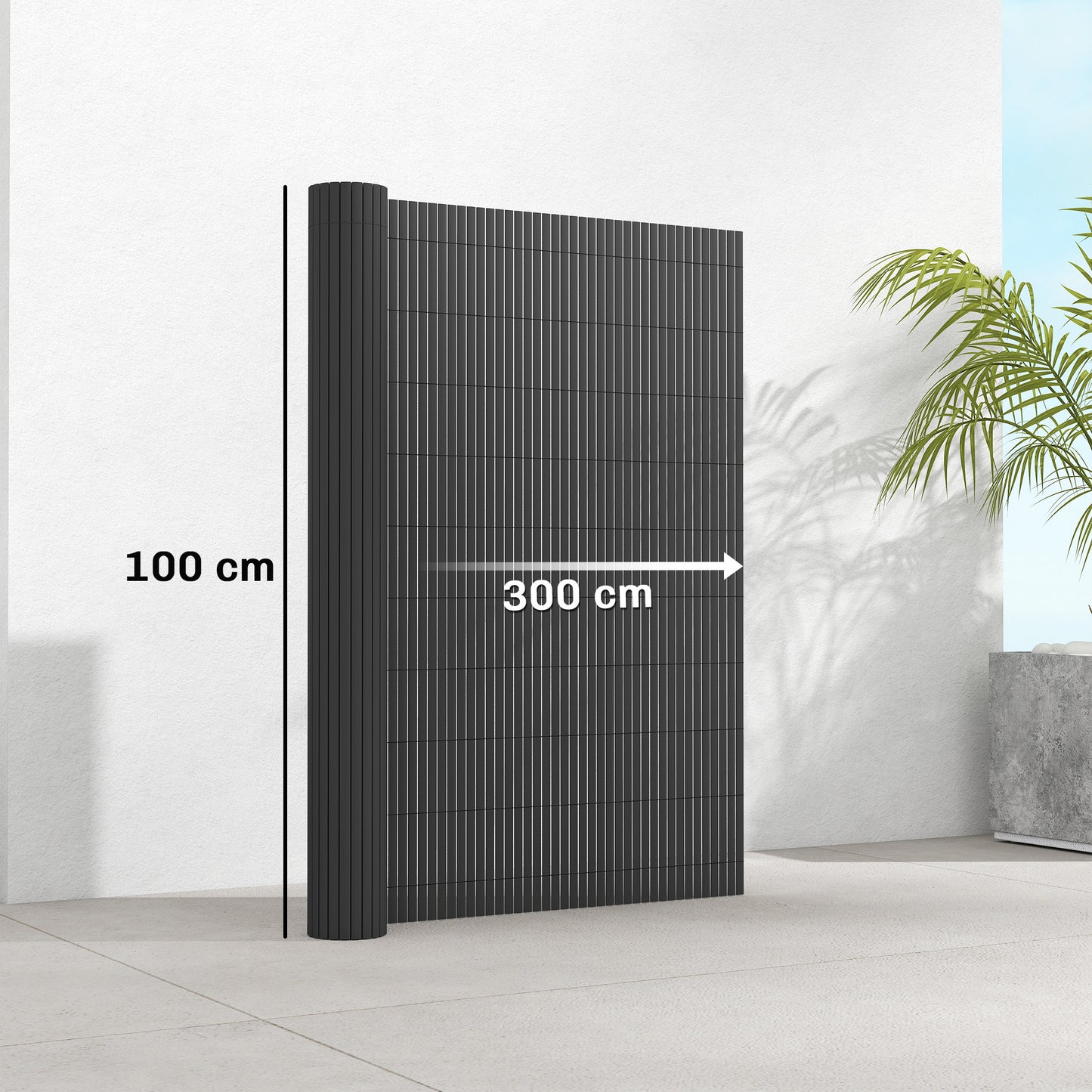 2Pcs Plastic Privacy Screening Fence (1)
