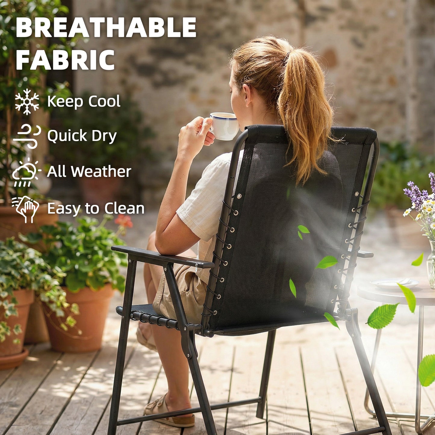 Folding Garden Chairs , Outdoor Dining Chairs
