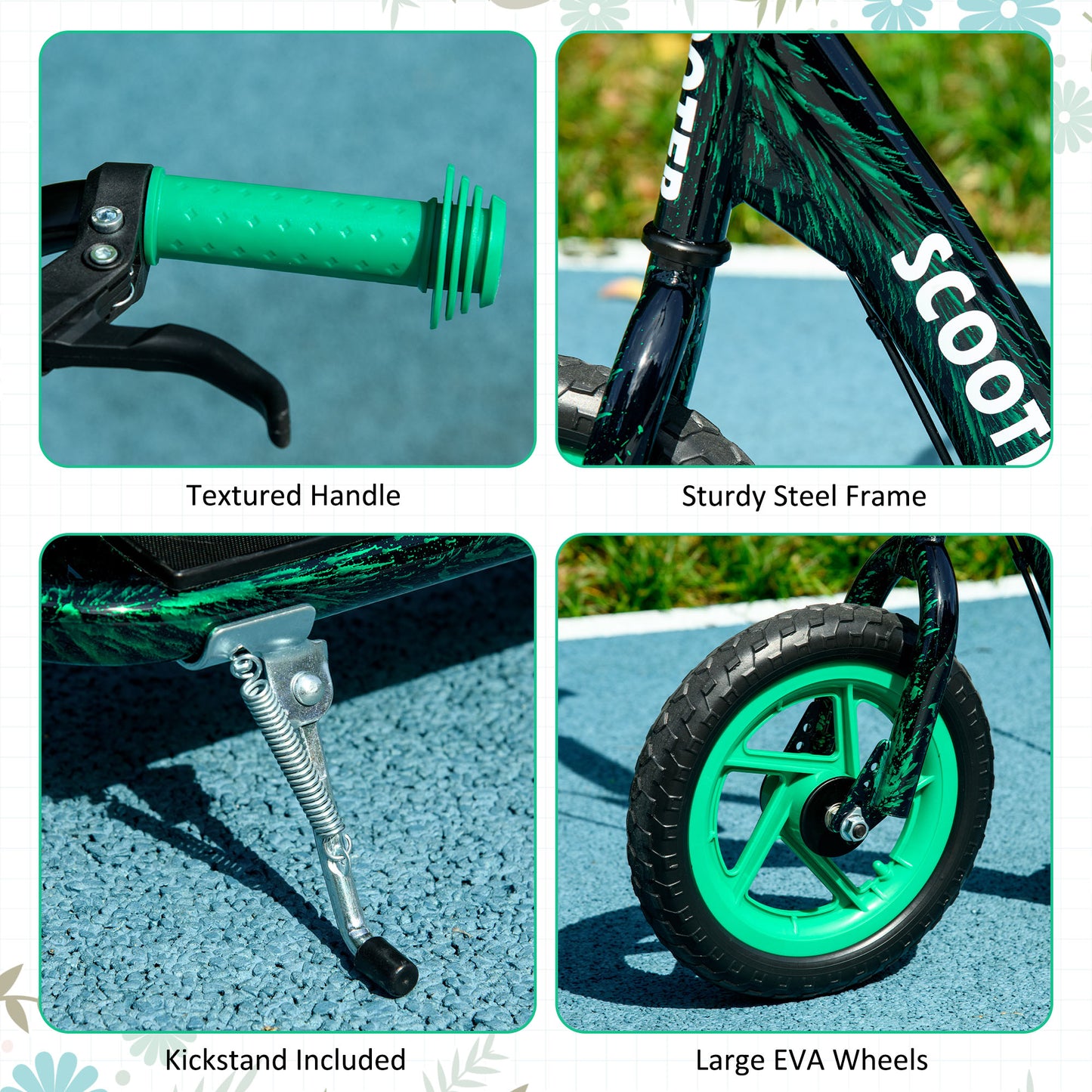 Kids Scooter with Adjustable Handlebar