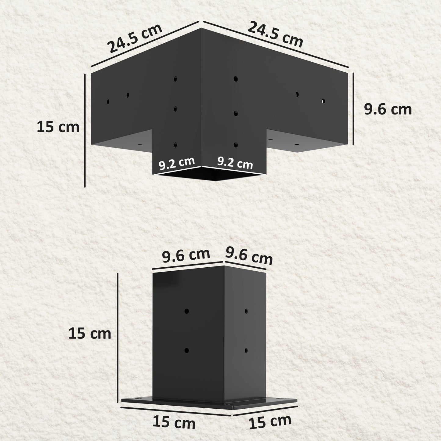 Pergola Kit, DIY Pergola Brackets with 3-Way Pergola Corner Brackets