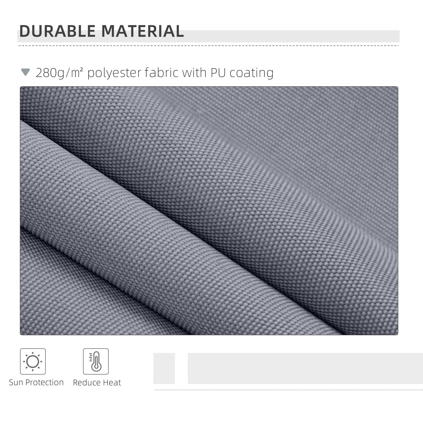 Manual Retractable Awning, size (4m x3m)
