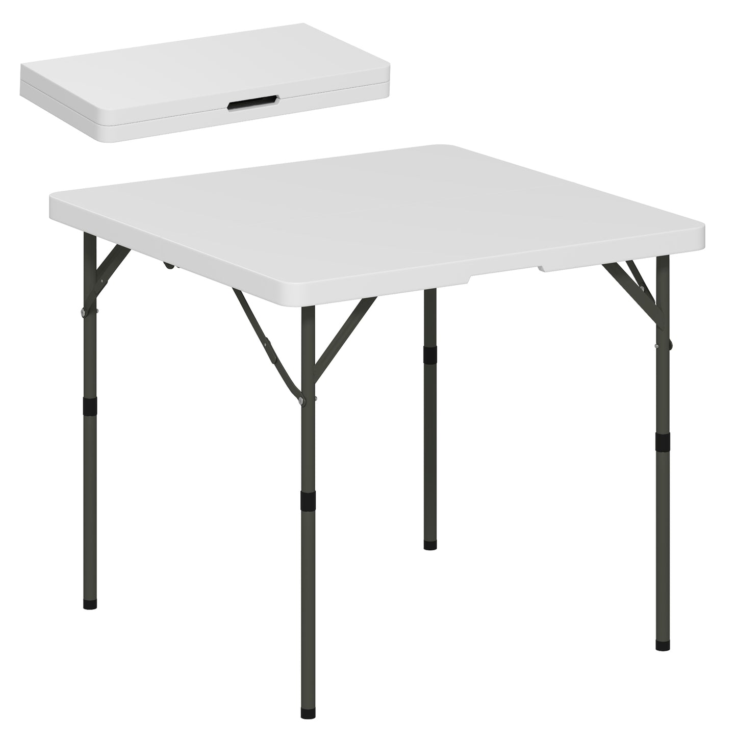 34/74cm Folding Camping Table, with Handle