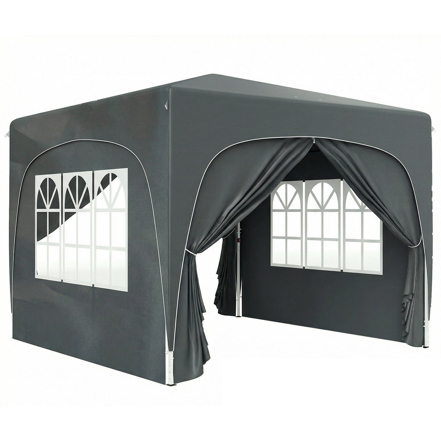 3 x 3m Pop-Up Gazebo Shelter, with Accessories