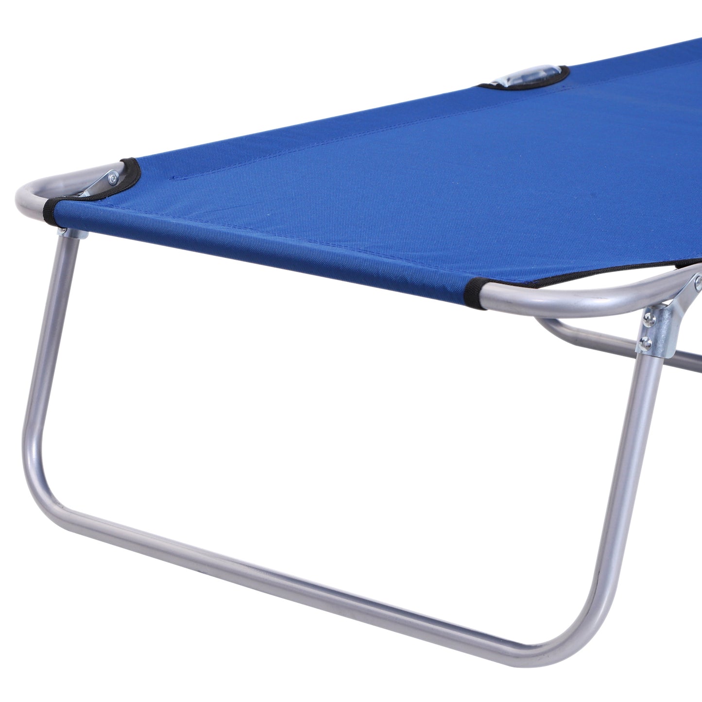 2 Pieces Outdoor Foldable Sun Lounger