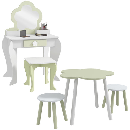 5 PCs Kids Furniture Set Flower Design for 3-5 Years