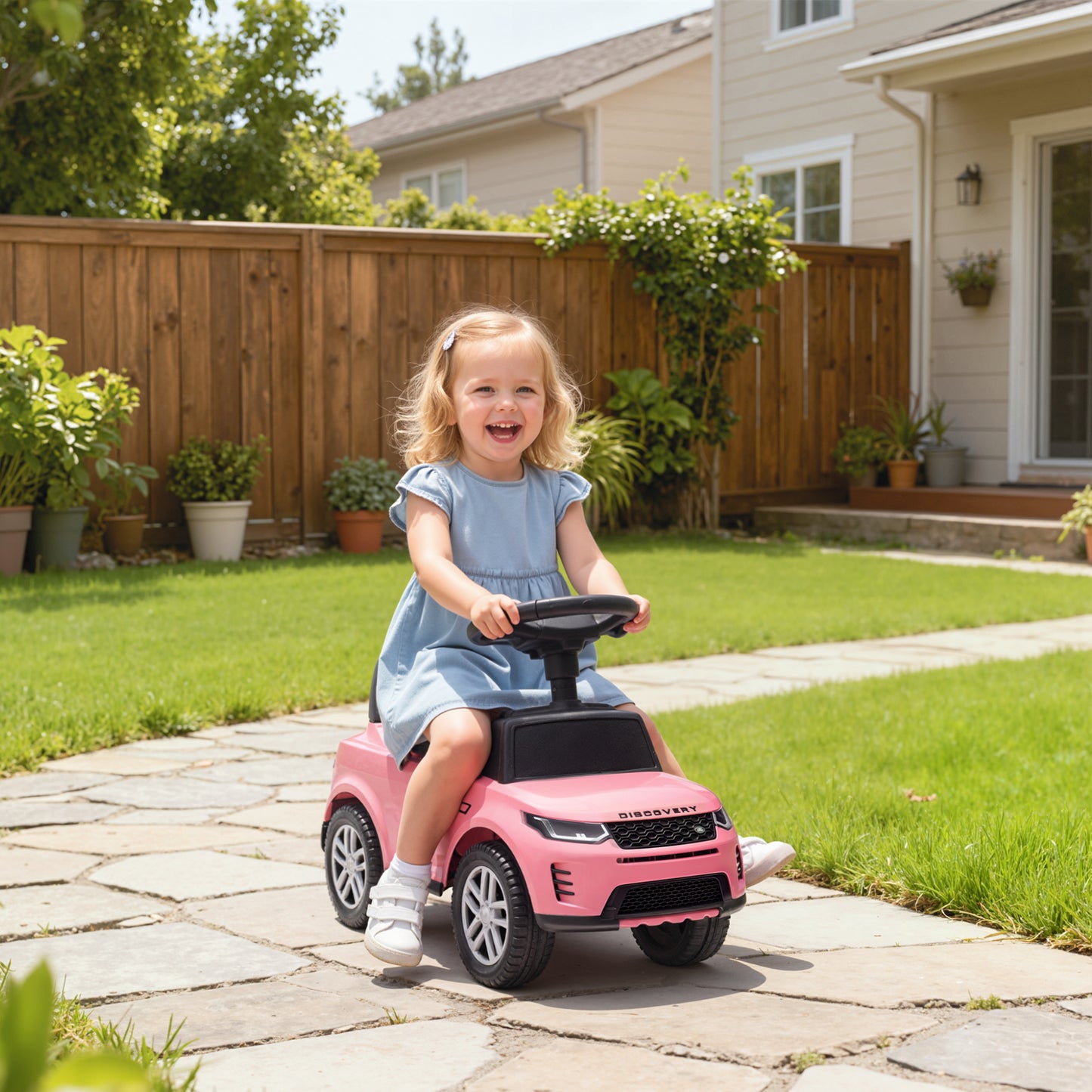 Land Rover Licensed Toddler Ride on Car with Horn, Engine Sounds