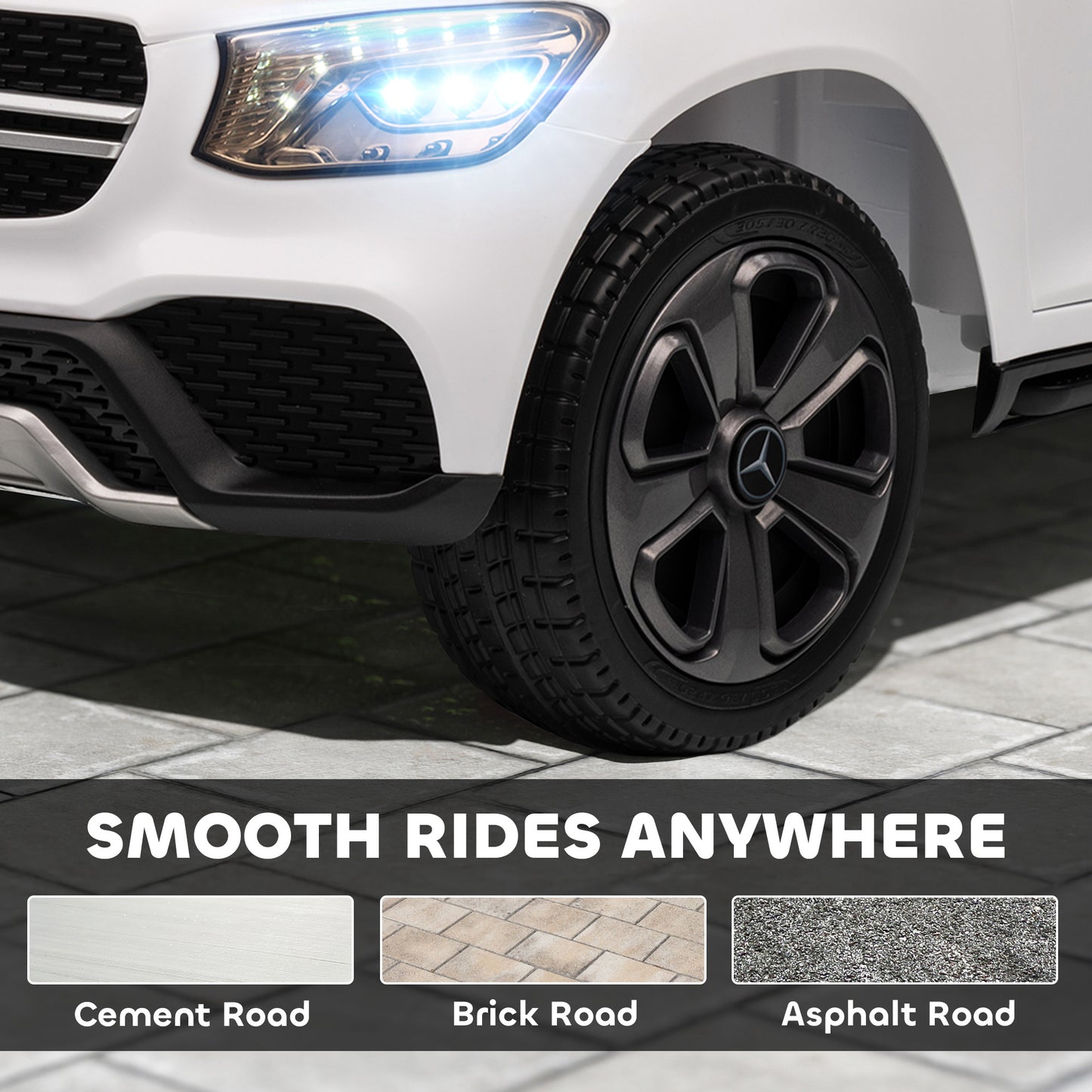Mercedes-Benz GLC Licensed Kids Ride on Car with Remote Control