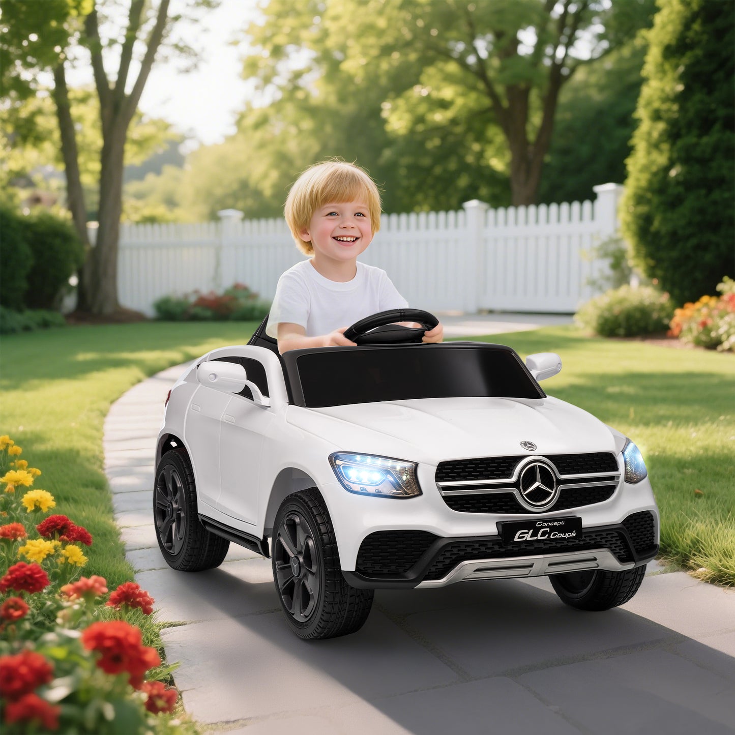 Mercedes-Benz GLC Licensed Kids Ride on Car with Remote Control