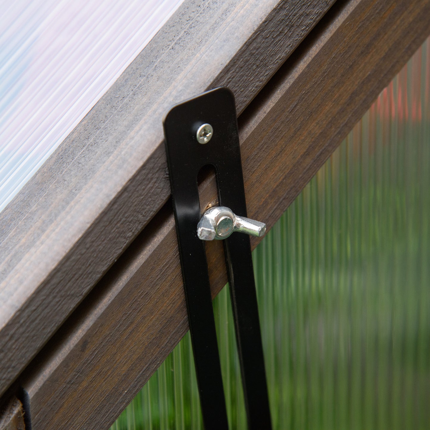 Wooden Cold Frame Garden Polycarbonate Greenhouse