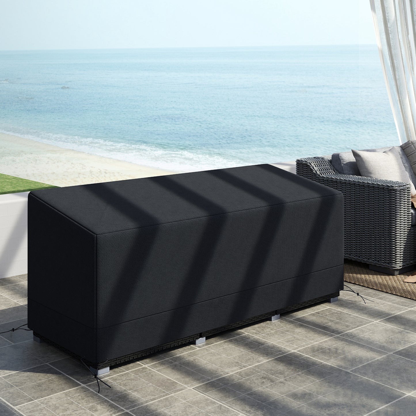 Rectangular Patio Garden Furniture Cover Waterproof