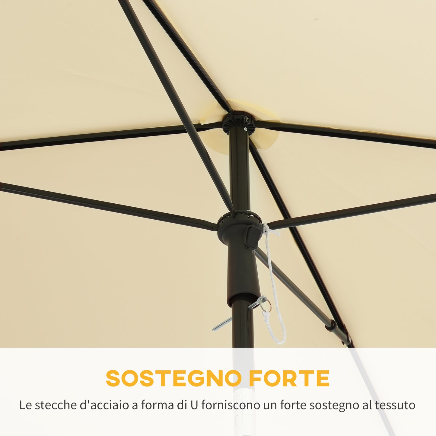 Garden Parasol Umbrella, Outdoor Market Table Umbrella