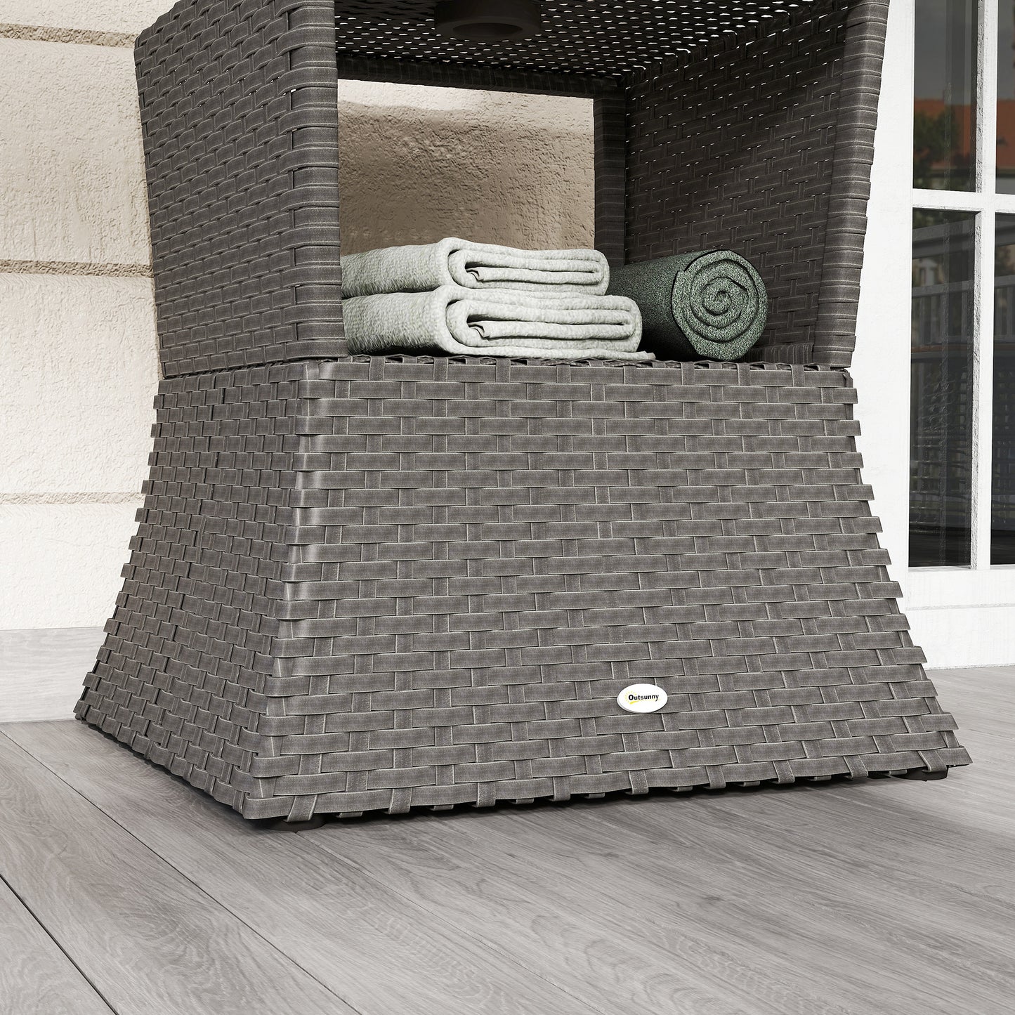 Rattan Outdoor Coffee Table (2)