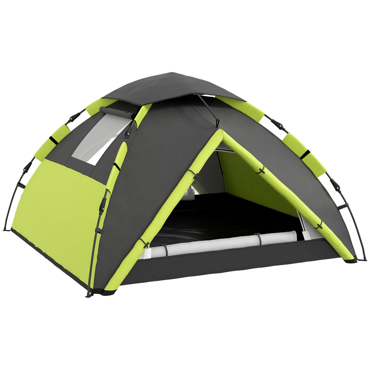 Two-Man One Room Camping Tent, with Accessories