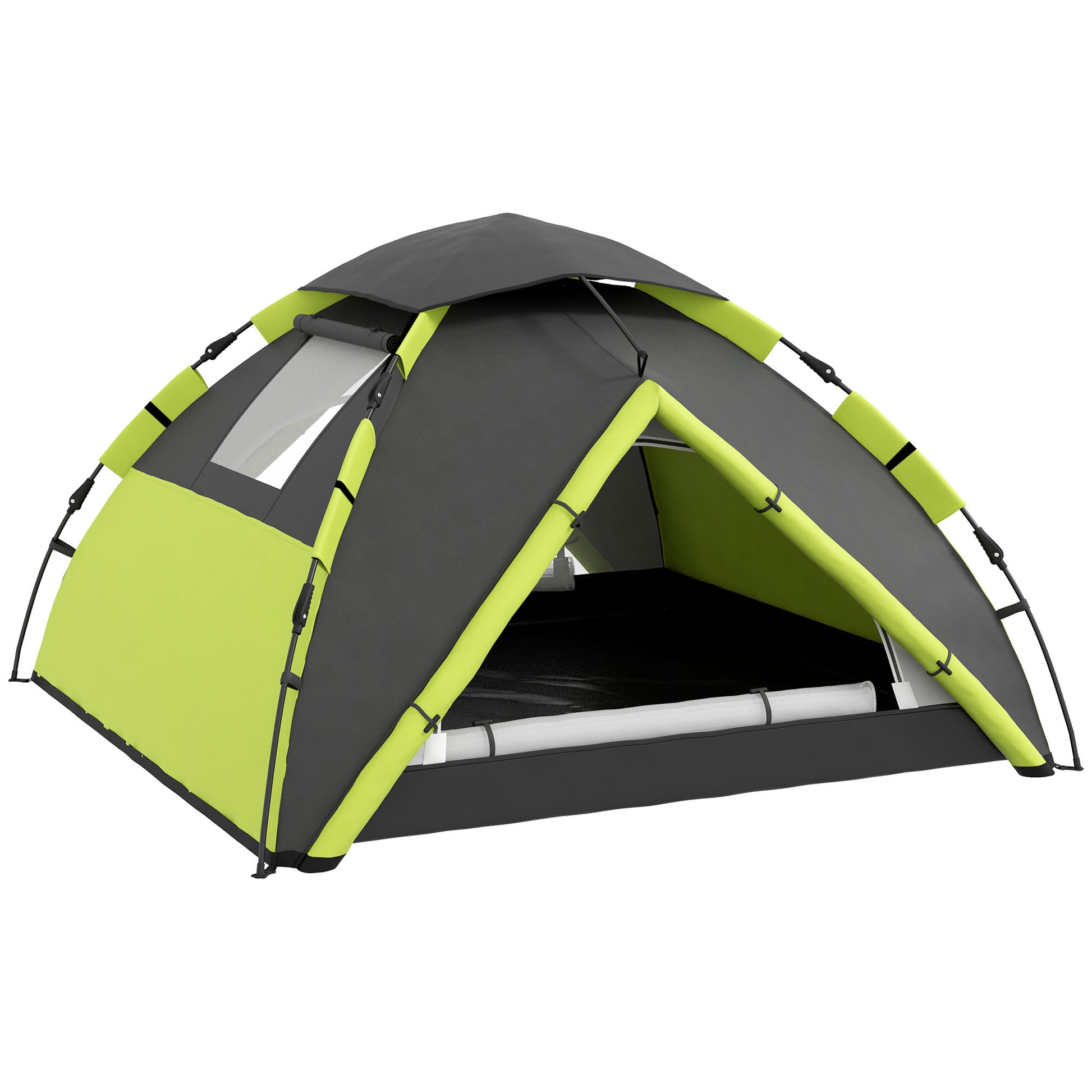 Two-Man One Room Camping Tent, with Accessories