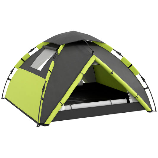 Two-Man One Room Camping Tent, with Accessories