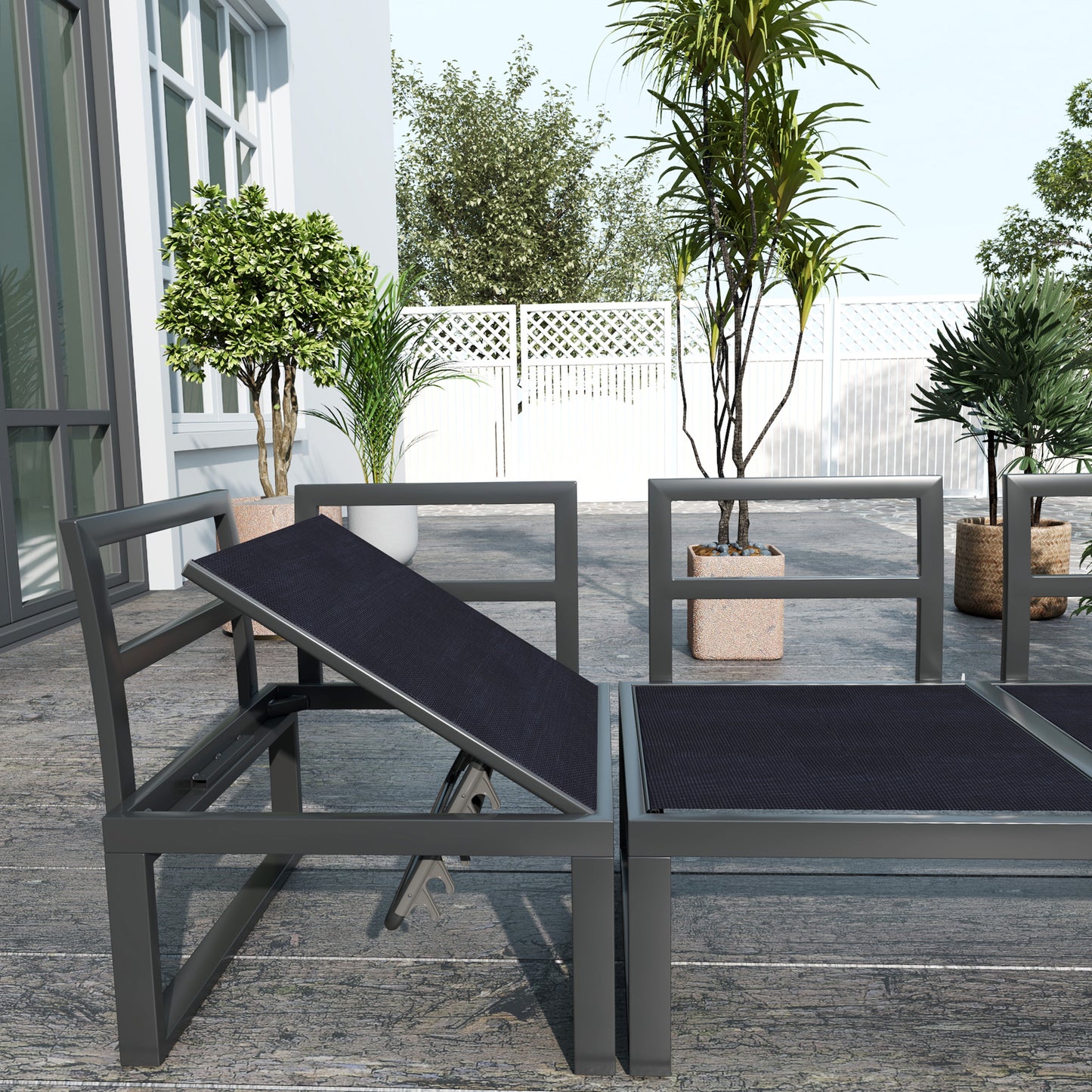 4 Pieces Garden Furniture Set (1)