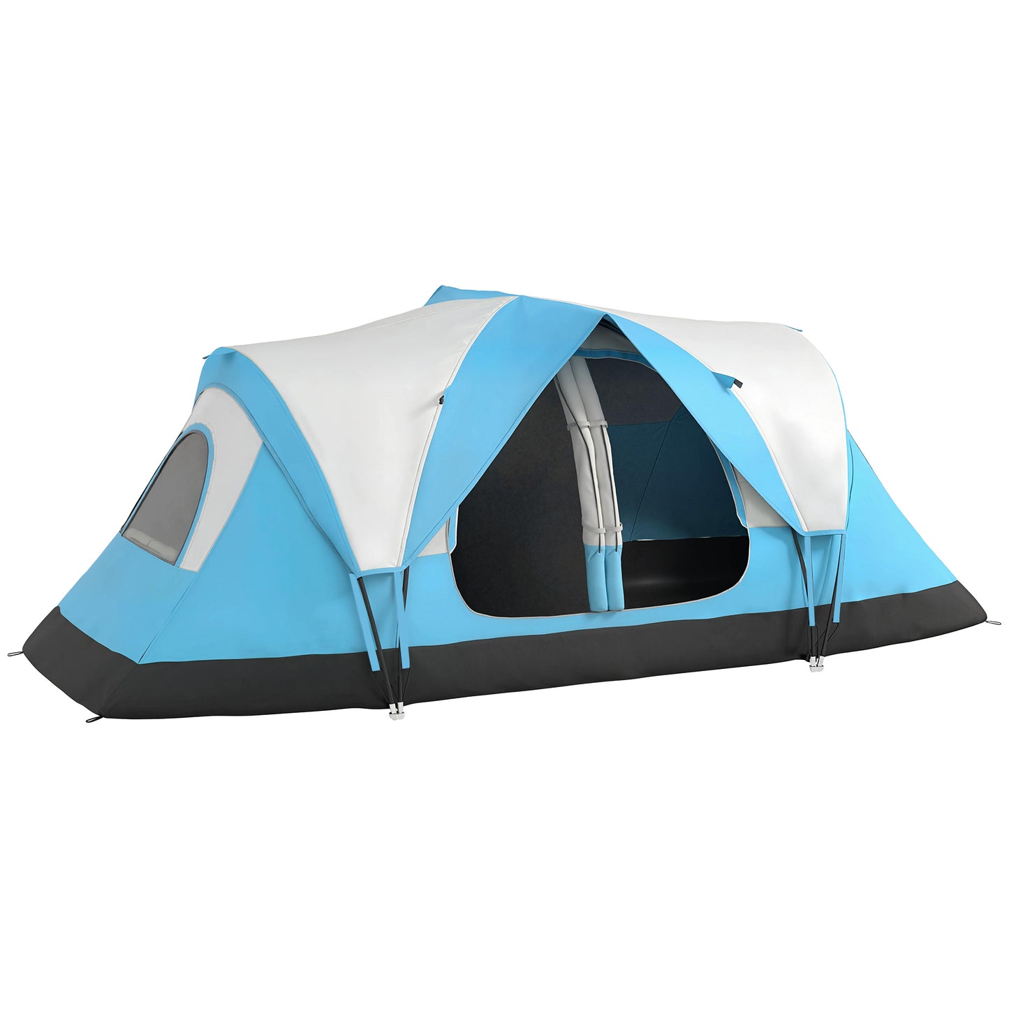 Camping Tent for 6-8 Man with 2000mm Waterproof Rainfly
