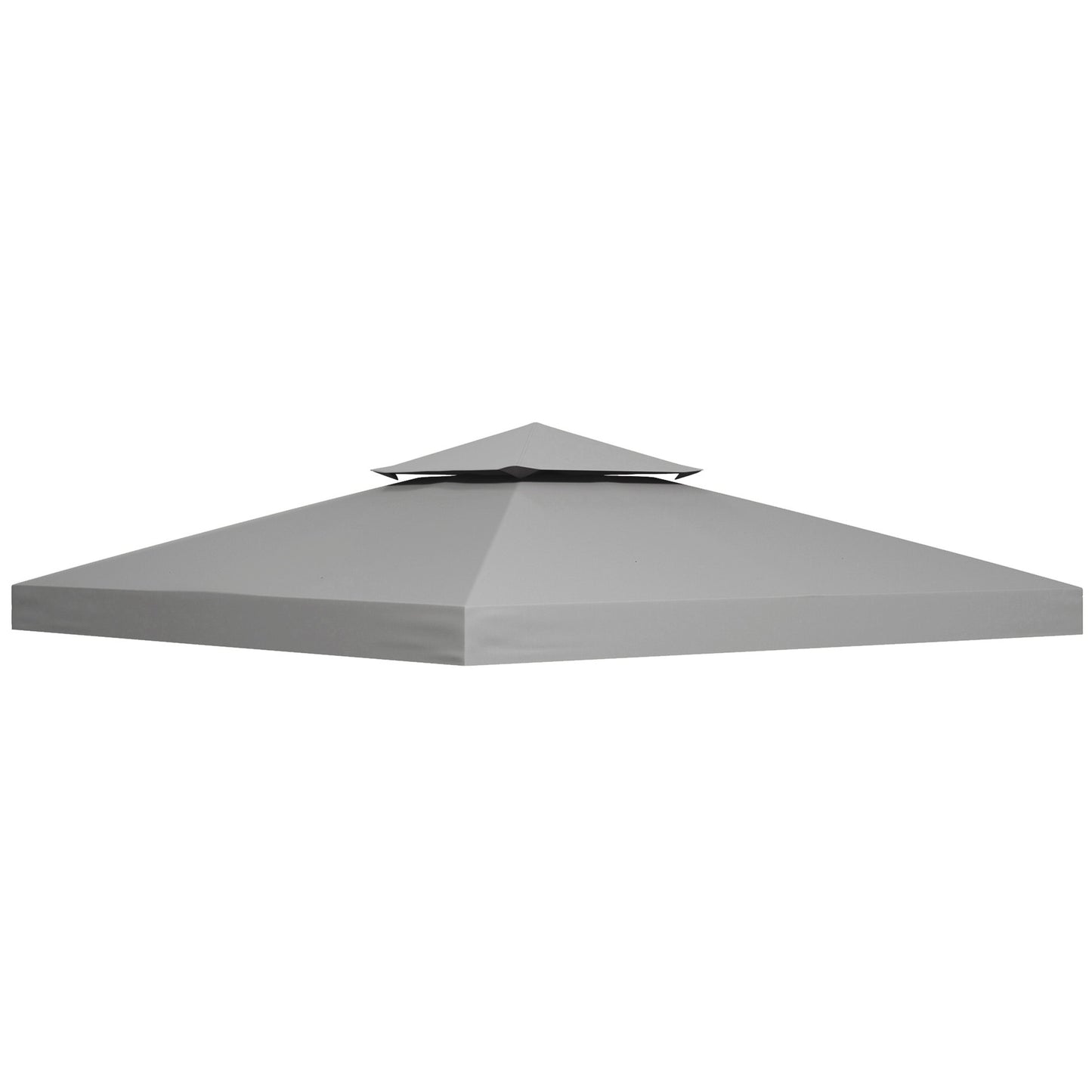 3(m) Gazebo Top Cover Double Tier Canopy Replacement Pavilion Roof (1)